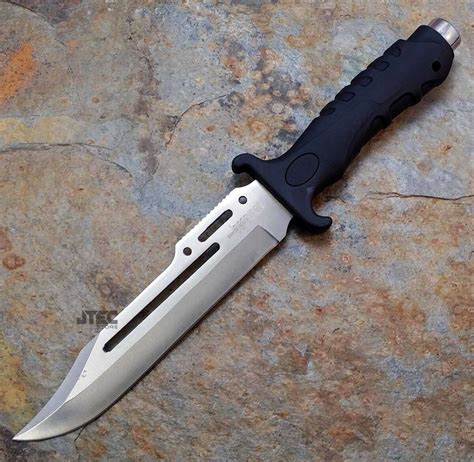 105 Tactical Military Fixed Blade Hunting Bowie Combat Survival Knife