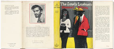 The Lonely Londoners Von Selvon Samuel Near Fine Hardcover 1956 Between The Covers Rare