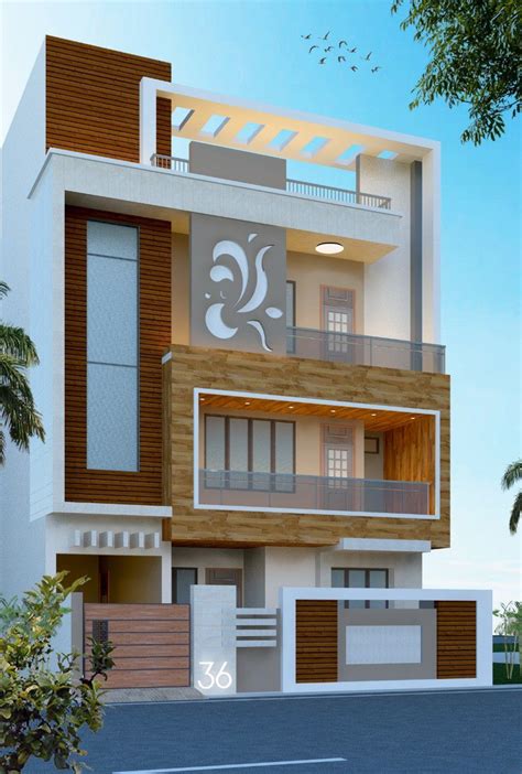 Modern House Front View Design 2021 - hotelsrem.com