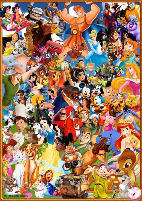 Top Poster Disney Personnage Inspirasi Spesial