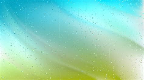 Water Drops On Blue And Green Background Green Backgrounds Water