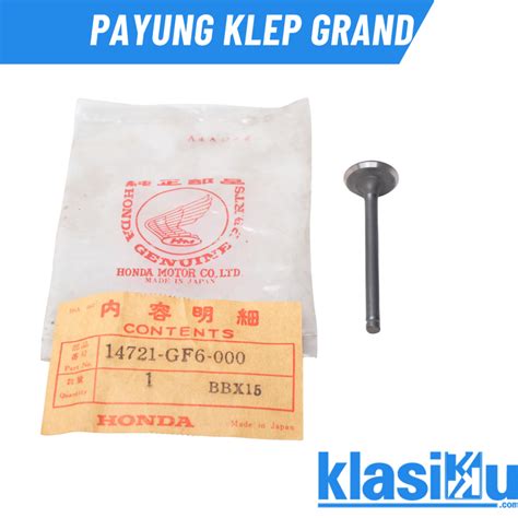 Jual Payung Klep Valve Exhaust Ex Honda Grand Revo Supra Fit Win