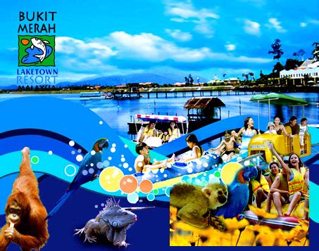 Bukit merah laketown resort is in front of a huge lake (lake. Bukit Merah Lake Town Resort ~ Visit Malaysia Year 2021