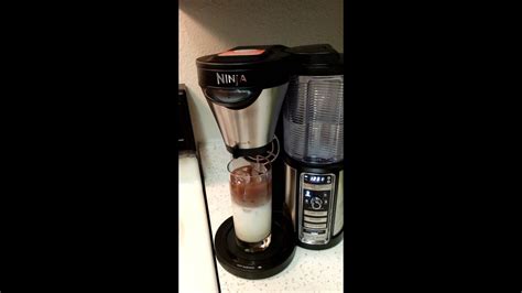 Press the over ice brew button. Ninja Coffee Bar- Iced Caramel Macchiato - YouTube
