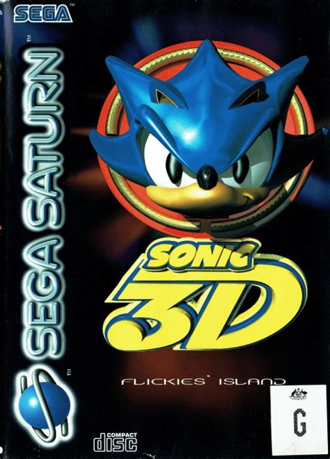 Sonic 3d Flickies Island Boxarts For Sega Saturn The Video Games