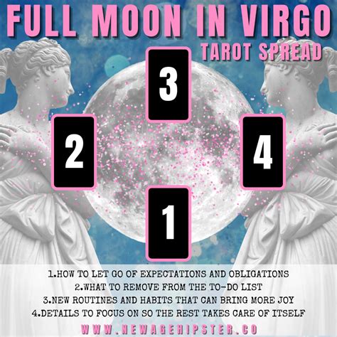 Full Moon In Virgo Tarot Spread — New Age Hipster
