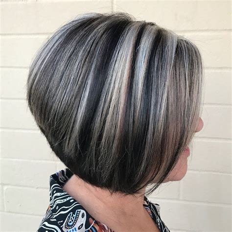 65 Gorgeous Hairstyles For Gray Hair To Try In 2024 Frosted Hair Gray Hair Highlights Short