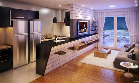 23 Open Concept Apartment Interiors For Inspiration Decoración De