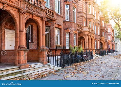 Typical British Georgian Houses In London Stock Photo Image Of