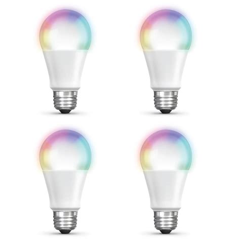 Feit Electric 60 Watt Equivalent A19 Dimmable Full Color Changing Smart