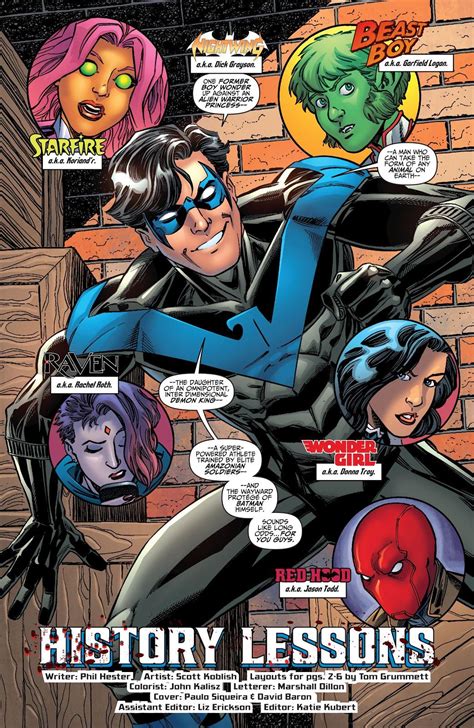 Comic Excerpt Wonder Girl Titans Titans Together 1 Rdccomics