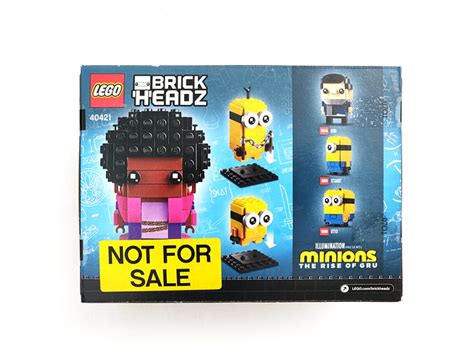 Lego Brickheadz Minions Belle Bottom Kevin And Bob 40421 Review