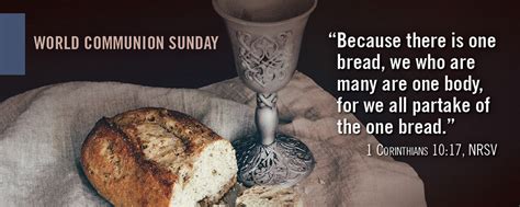 World Wide Communion Sunday Stone Umc