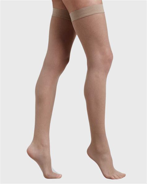 Wolford Individual Sheer Thigh High Stay Ups Cosmetic Editorialist