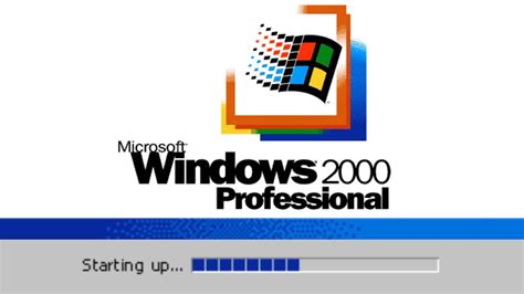 Windows 2000 Startup Screens Youtube