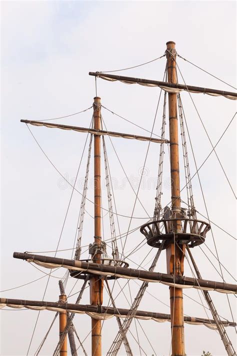 Masts Of A Pirate Ship Royalty Free Stock Photo Pirates Pirate Ship