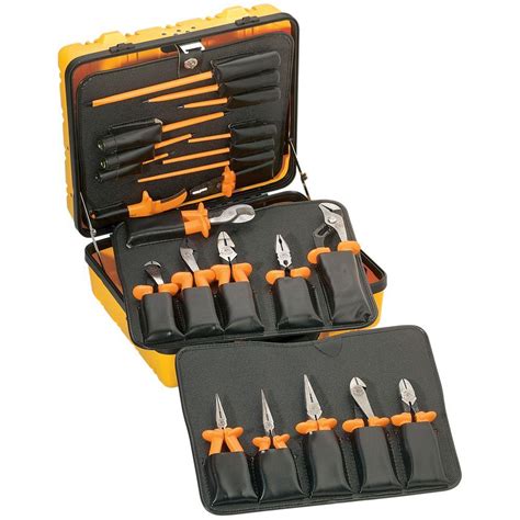 Klein Tools Insulated General Purpose Tool Kit 33527 The Home Depot