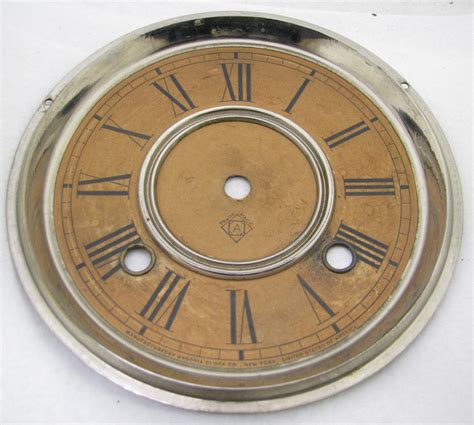 Antique Ansonia Kitchen Parlor Clock Dial And Pan Parts Repair Antique Price Guide Details Page