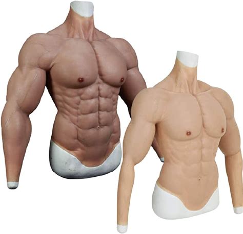Amazon Com Nc Bodyme Fake Muscle Fake Abs Silicone Muscle Chest With