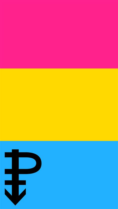 Pansexual Hidden Background Asexual Panromantic Pride Wallpaper By