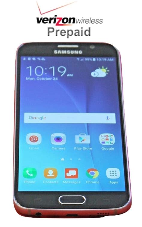 Maybe you would like to learn more about one of these? Unlocked Samsung Galaxy S6 - 32GB - Black No Contract Verizon Prepaid Phone CDMA | eBay