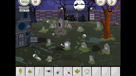 Escape From Mystic Graveyard Games For Children To Play