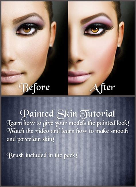Painted Skin Tutorial By Fp Digital Art On Deviantart