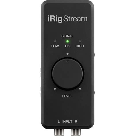 IK Multimedia IRig Stream Ultracompact 2x2 IP IRIG STREAM IN B H