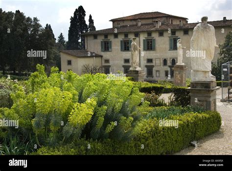 The Formal Gardens Of The Medici Villa Di Castello Tuscany One Of The