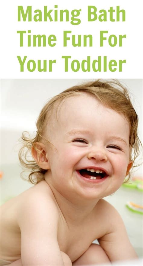 Making Bath Time Fun For Your Toddler