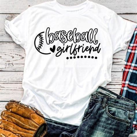 Baseball Girlfriend Shirt Personalized Baseball Shirt Hand Etsy