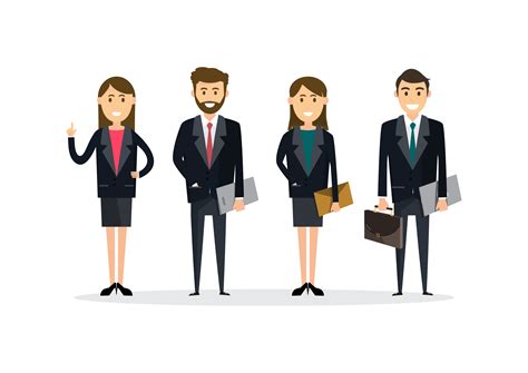 Business People teamwork ,Vector illustration in flat style 426805 ...