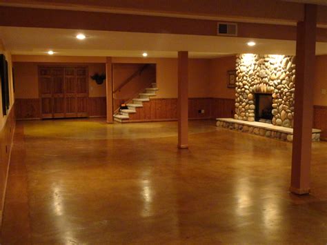 With additional floor space not occupied by beds, desks and clothes storage the basement can become an ultimate playground or even an entire basement gym is a third popular of basement ideas. Steps for Easy Painting Basement Floors - HomesFeed