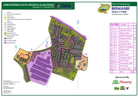 Laporan praktikum sig acara xi.peta penggunaan. Peta Orienteering Indonesia