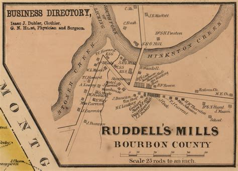 The table below compares bourbon county to the other 120 counties and county equivalents in kentucky by rank and percentile using july 1, 2020 data. Ruddells Mills - Bourbon County, Kentucky 1861 Old Town ...
