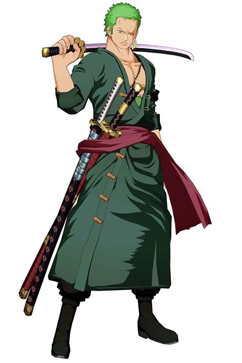 Roronoa Zoro Characters And Art One Piece Unlimited World Red