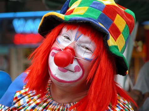 Colorful Clown Portrait Free Stock Photo Public Domain Pictures