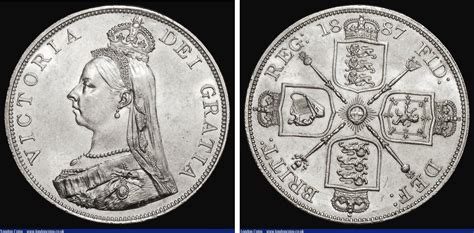 NumisBids London Coins Ltd Auction 175 Lot 2425 Double Florin 1887