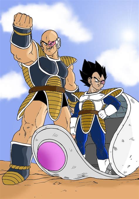 Nappa And Vegeta By Fear229 On Deviantart