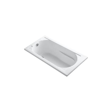 Coordinates with other products in the devonshire collection. KOHLER Devonshire 5 ft. Reversible Drain Drop-In Acrylic ...