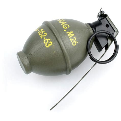 Ama Polymer M26 Dummy Grenade W Metal Pin Olive Drab Airsoft Megastore