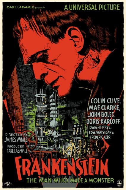Frankenstein 1931 Movie Poster