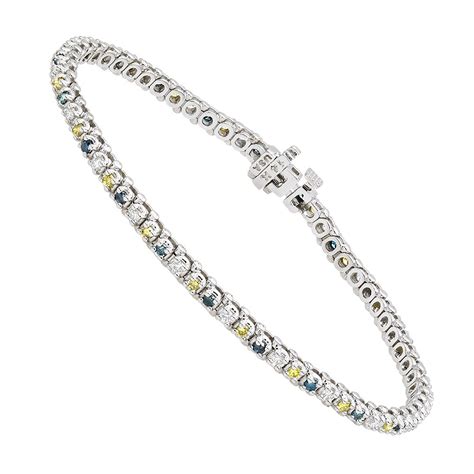 Womens Diamond Bracelet 15ct In 14k Gold Womens Diamond Bracelets