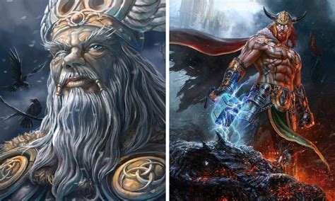 Mitologia Nórdica Todos Os Principais Deuses E Criaturas Do Mito