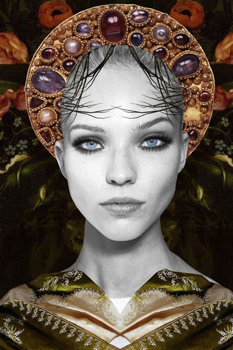 Jenya Vyguzov Stunning Mixed Media Collages Fashion Collage Digital