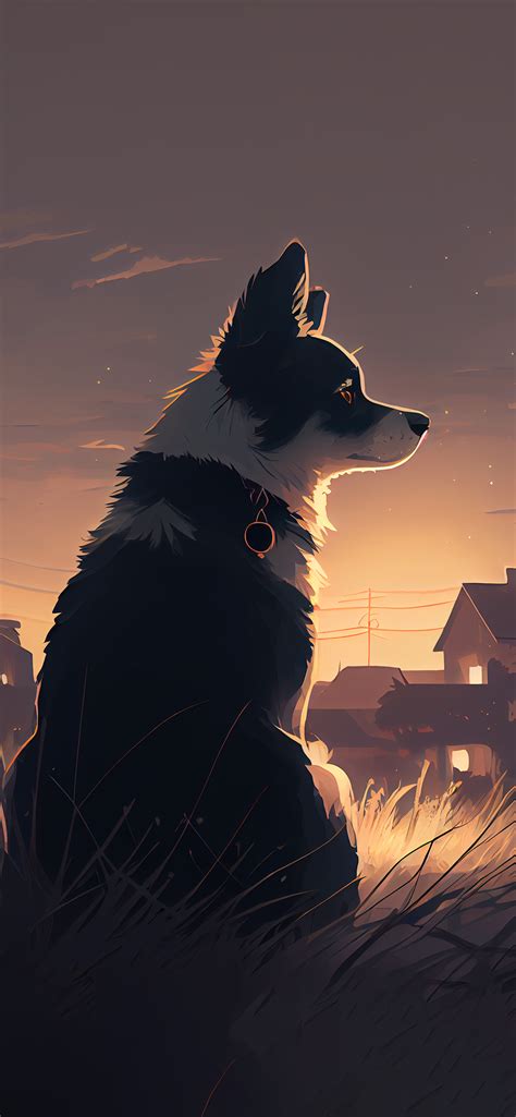 Dog Anime Background Wallpapers Dog Aesthetic Wallpapers 4k