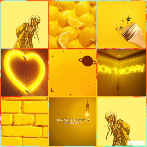 Free Printable Yellow Aesthetic Profile Pictures Wallpaper