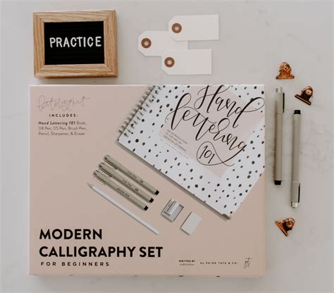 Modern Calligraphy Set For Beginners A Creative Craft Kit For Adults