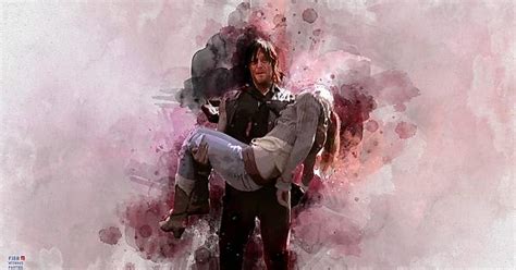 Daryl Dixon And Beth Greene The Walking Dead Digital Poster 1920x1080 Imgur