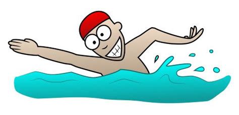 Drawing A Cartoon Swimmer Swimming Cartoon Cartoon Drawings Cartoon